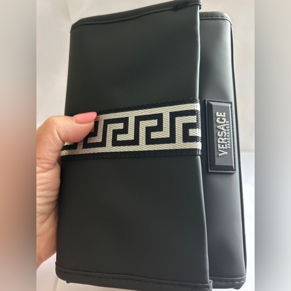 Versace Black & Silver Clutch Bag - Picture 3 of 4